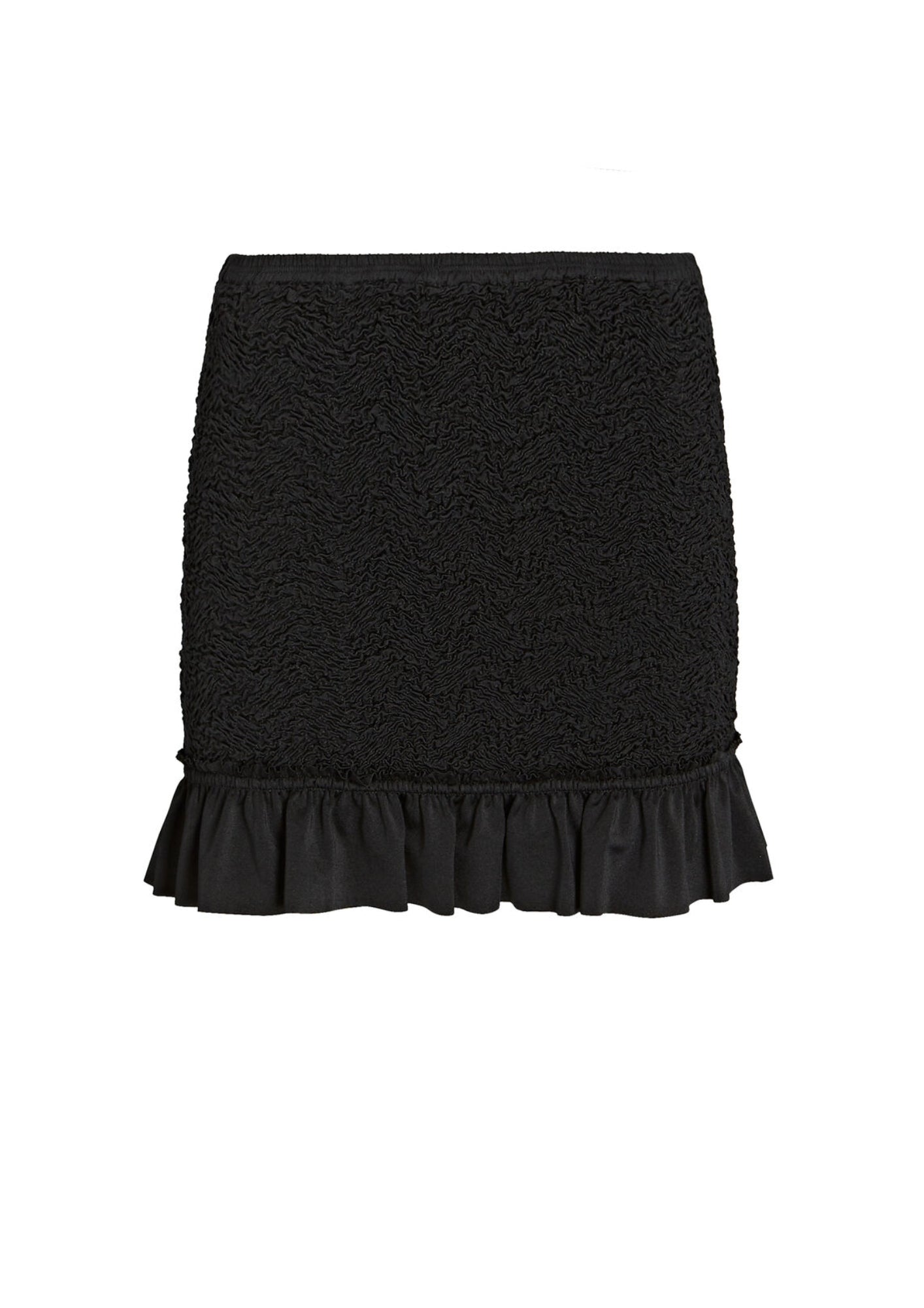 Alexander Wang Shirred Ruffled Mini Skirt