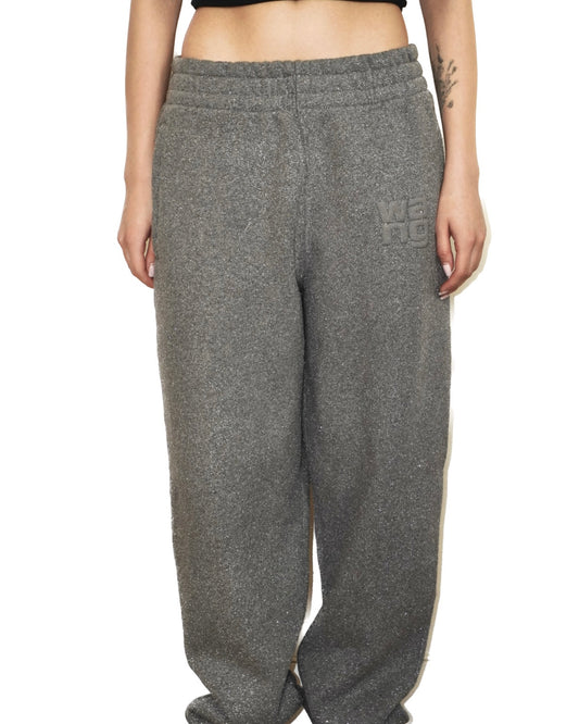 Alexander Wang Glitter Effect Trackpants