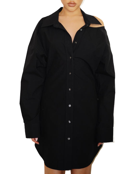 Alexanderwang.t Shirt Cutout Dress