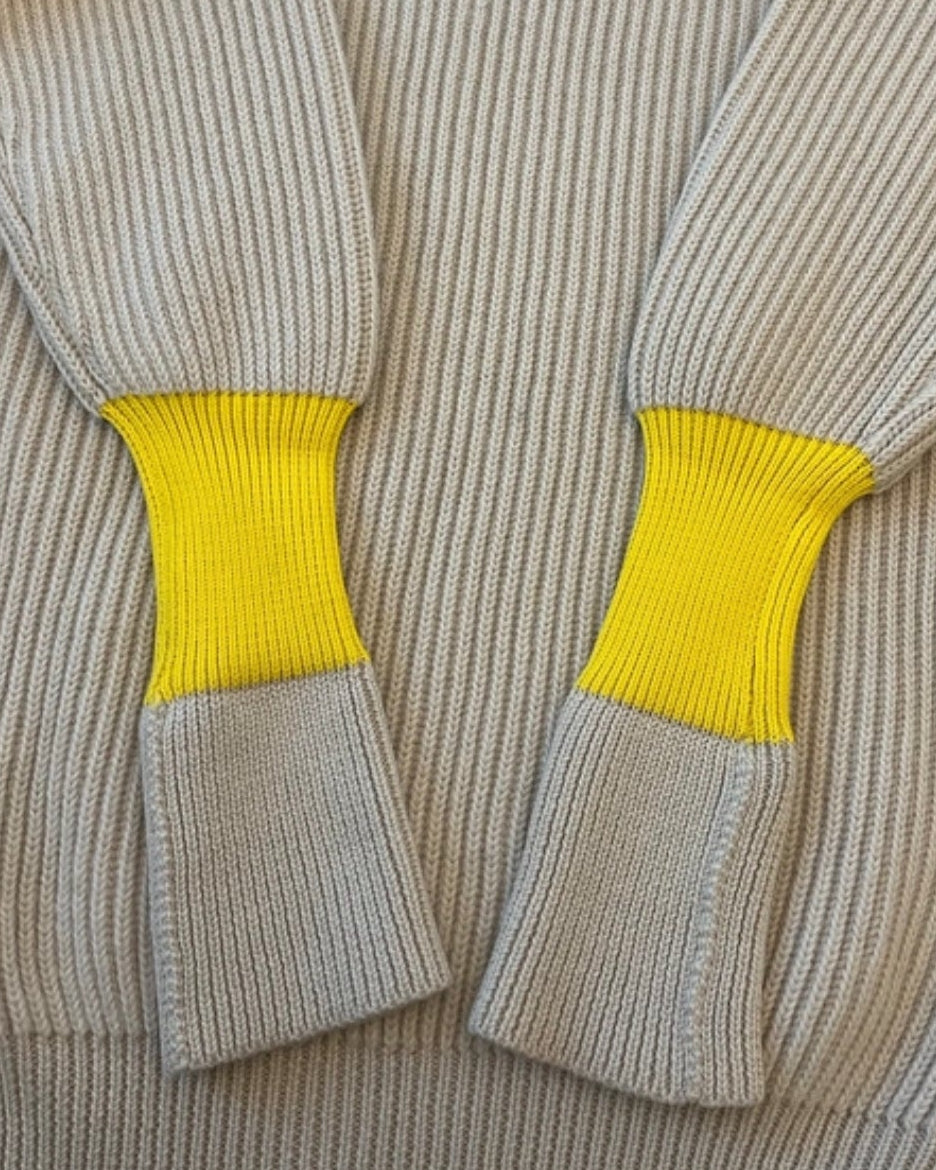 Maison Margiela Wool Turtleneck Sweater Dress